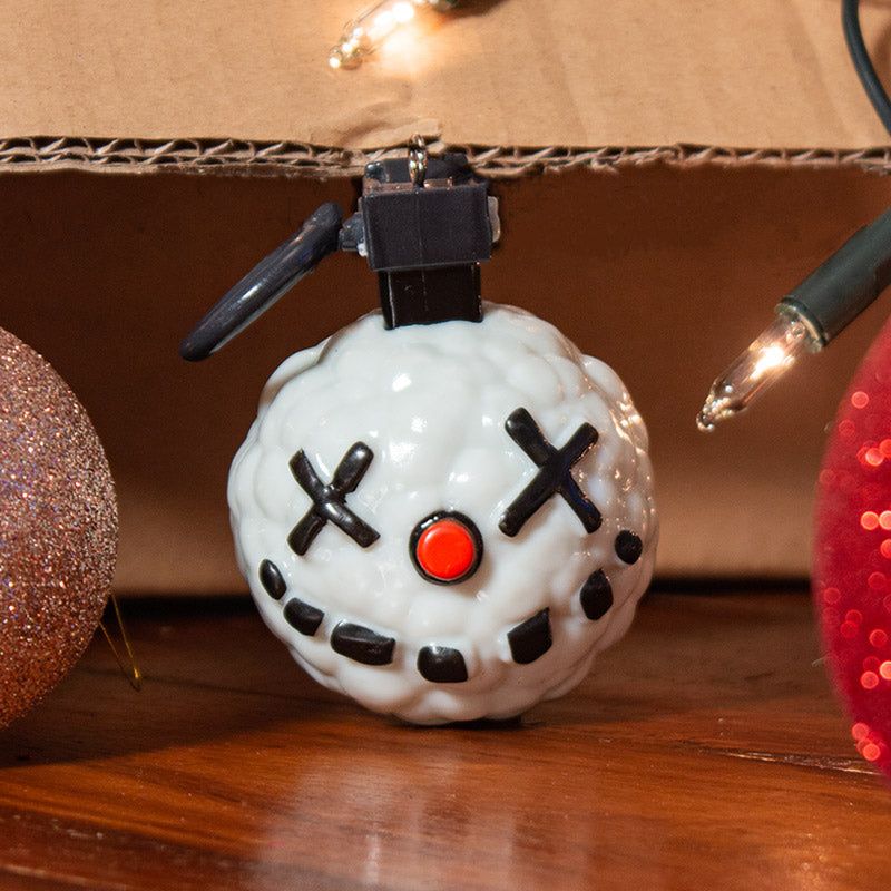 Fortnite Snowball Grenade 3D Christmas Decoration