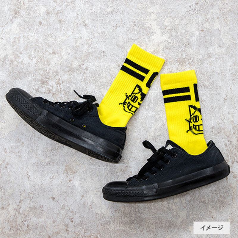 Socks Catbus Yellow 25-27 Cm My Neighbor Totoro