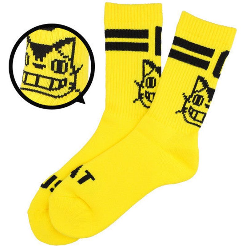 Socks Catbus Yellow 25-27 Cm My Neighbor Totoro