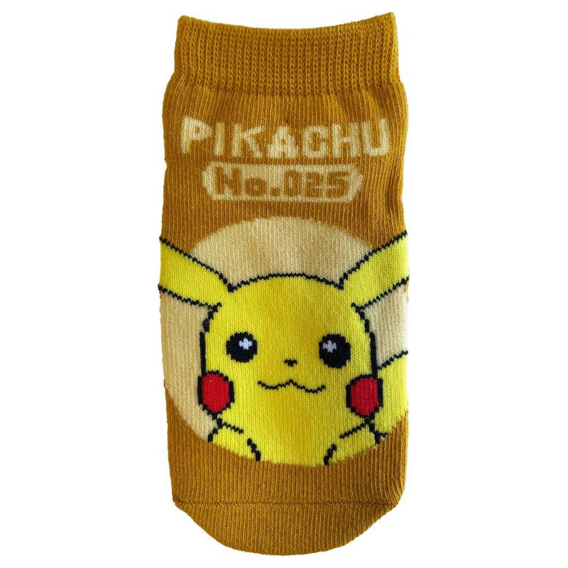 Socks Kids 13-18 Pikachu Logo Number Pokemon