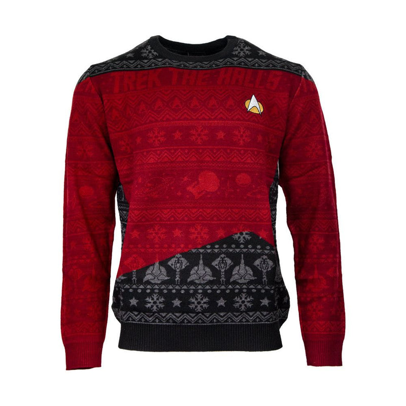 Star Trek Trek The Halls Christmas Jumper Sweater