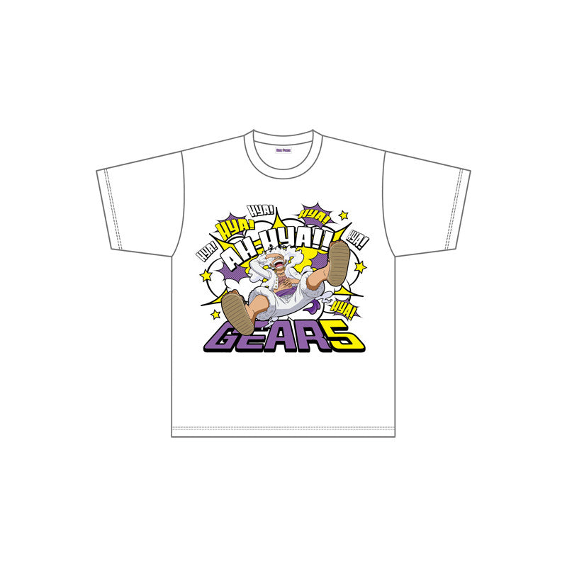 T-Shirt White A XL American Comic Style Gear 5 One Piece