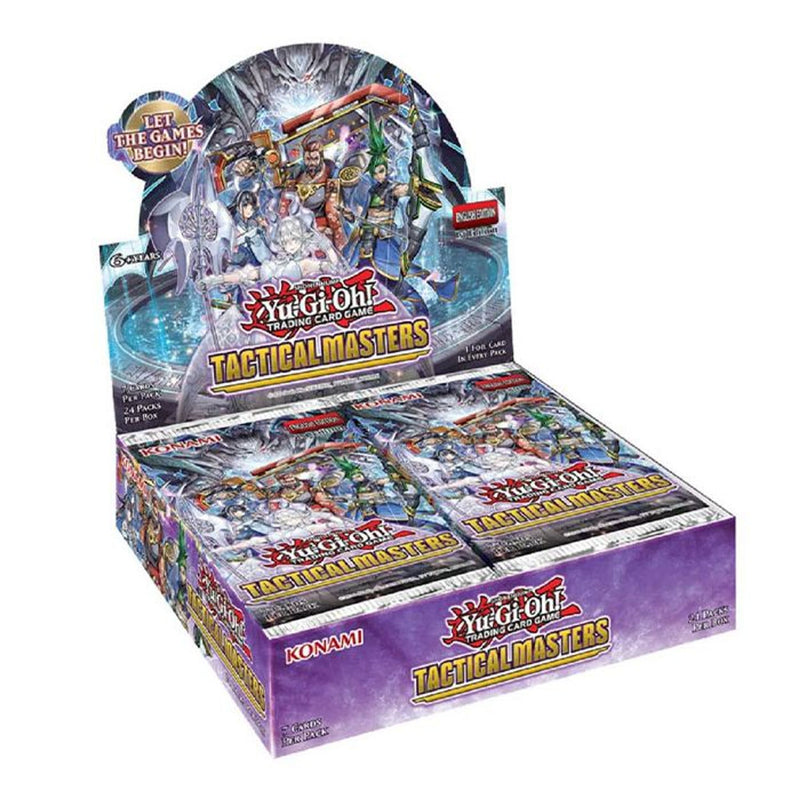Yu-Gi-Oh! TCG: Tactical Masters Booster Box 1st Edition - Pack Of 24