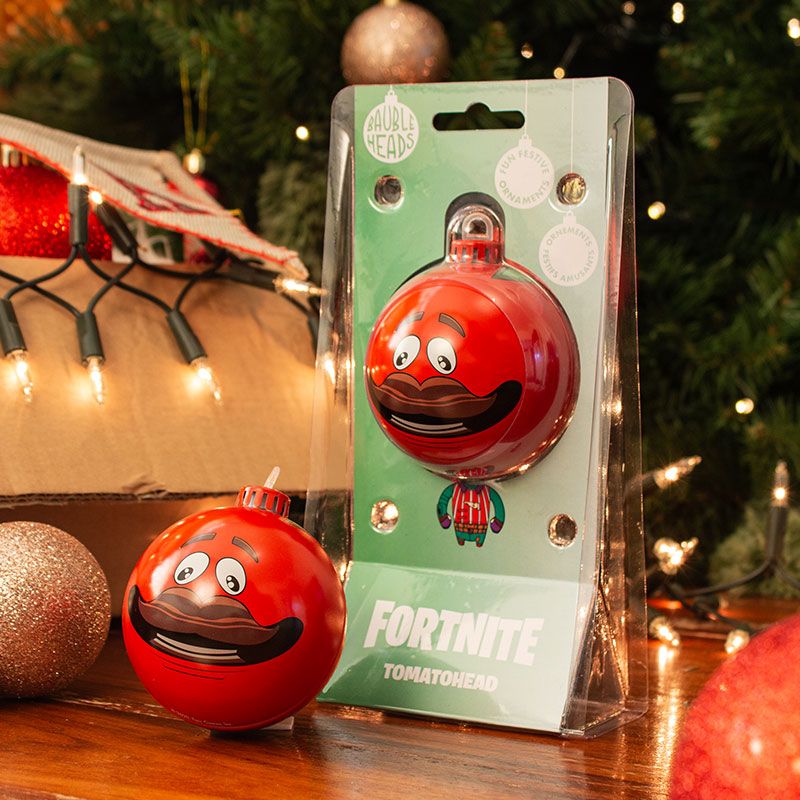Fortnite Tomatohead Christmas Decoration