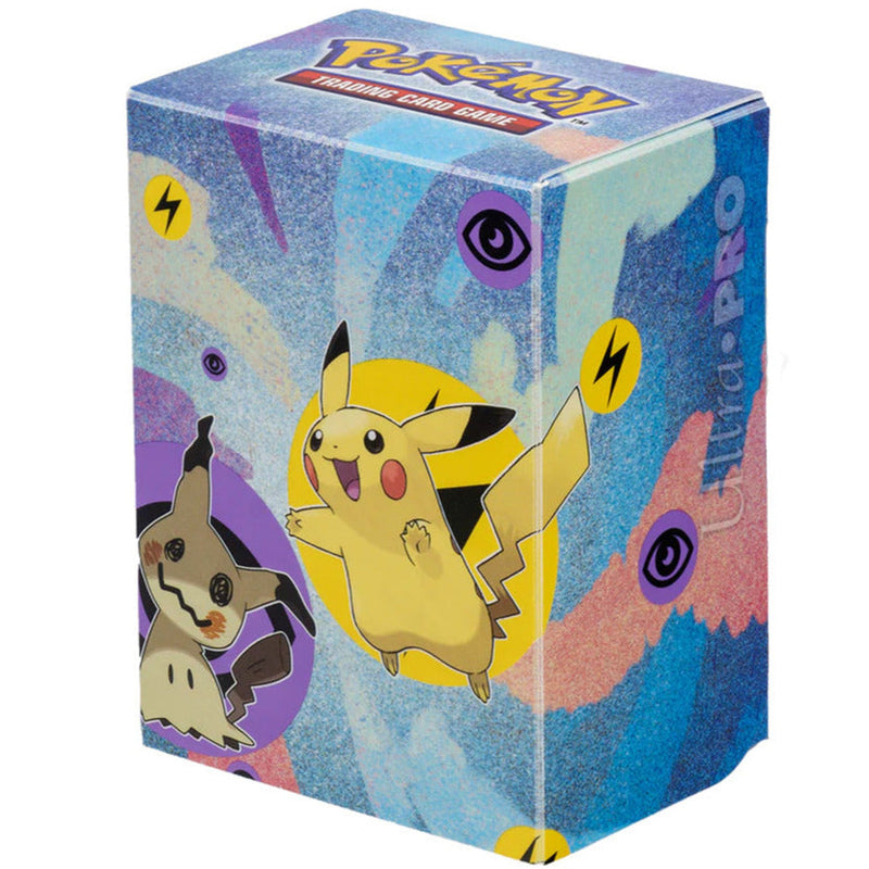 Pokemon Pikachu & Mimikyu Full View Deck Box