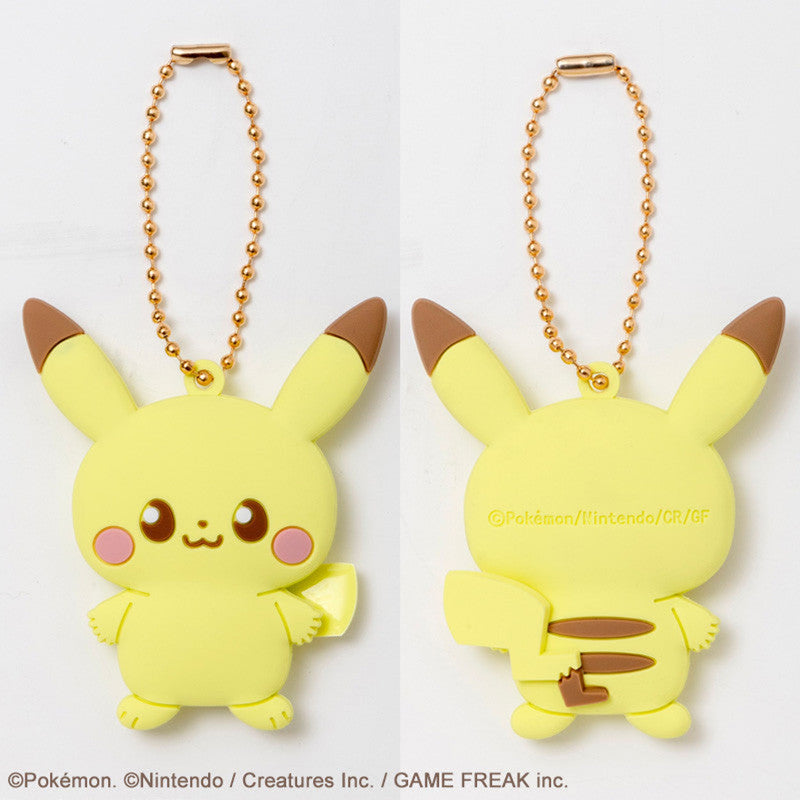 Vanity Pouch With Keychain Pikachu Pokemon Pokepeace