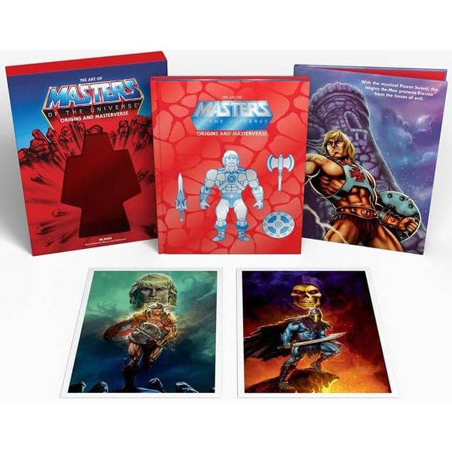 Masters Of The Universe Art Book Origins And Masterverse Deluxe Edition