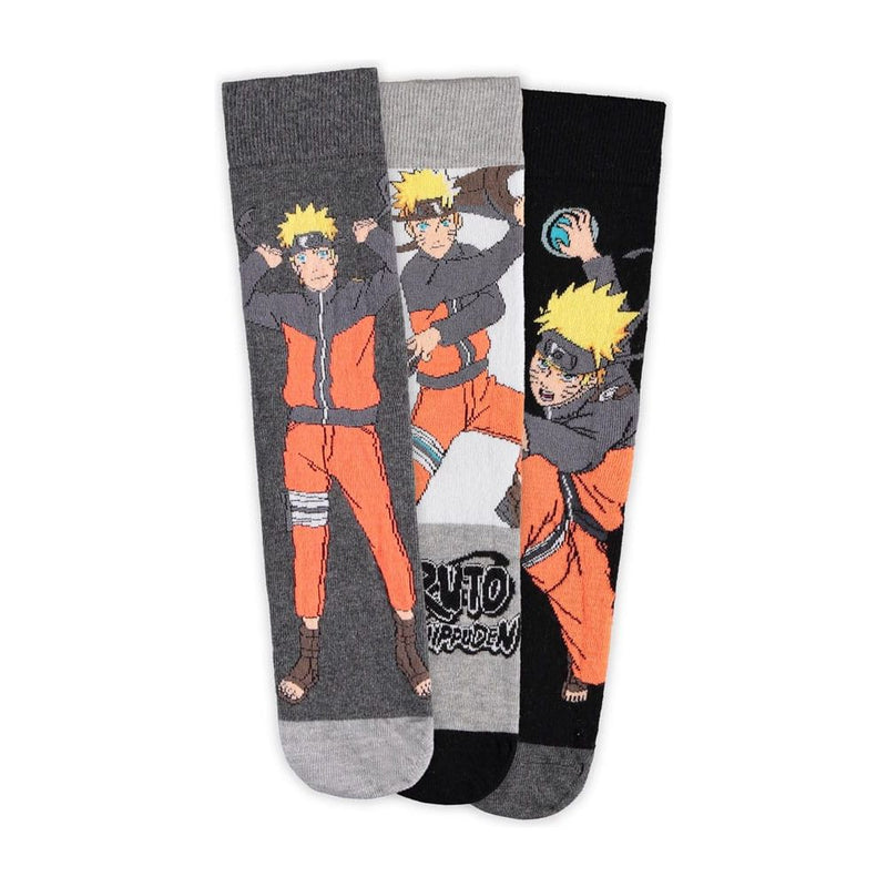 Naruto Shippuden Socks Naruto - Pack Of 3