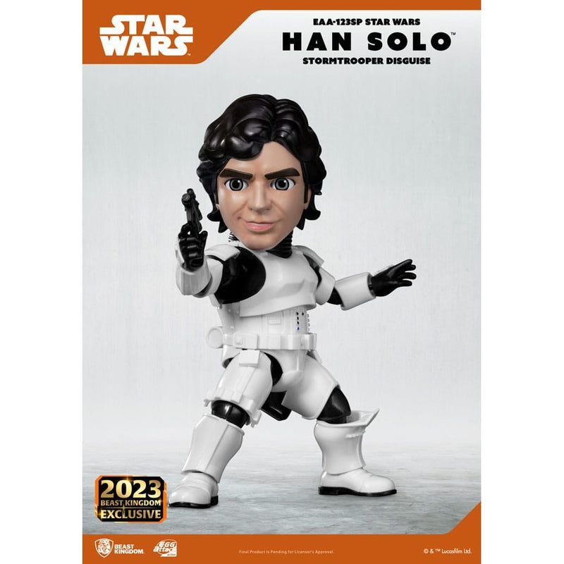 Star Wars Egg Attack Statue Han Solo Stormtrooper Disguise 17 CM