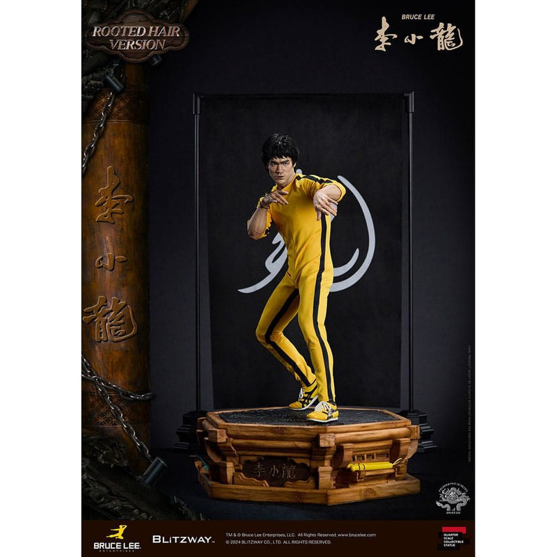 Bruce Lee Superb Scale Statue 1/4 50th Anniversary Tribute / Rooted Hair Version / 55 CM