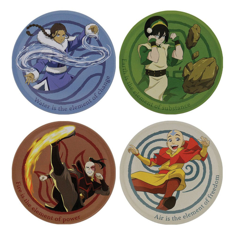 Avatar The Last Airbender Coaster - Pack Of 4