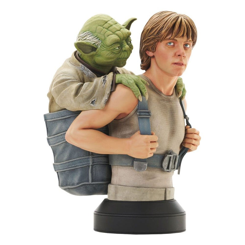Star Wars Episode V Bust 1/6 Luke with Yoda 15 CM