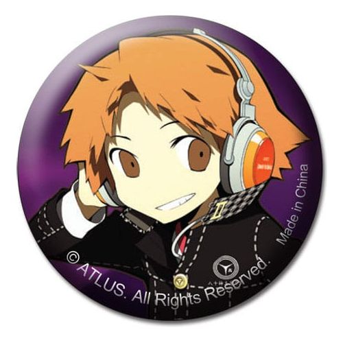 Persona Q Metal Pin Badge Yosuke