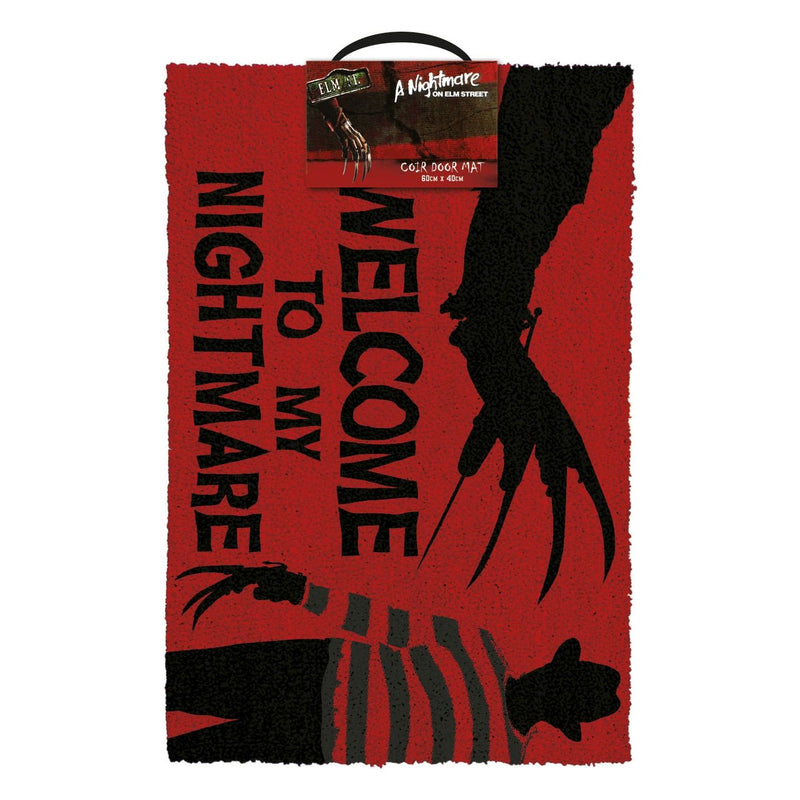 Nightmare On Elm Street Doormat Welcome Nightmare 40 X 60 CM