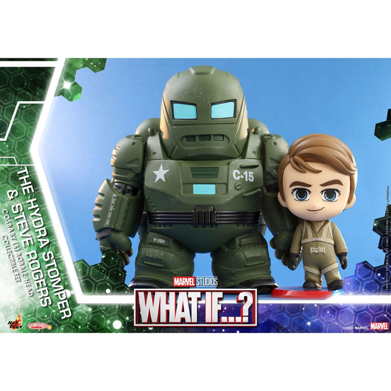 What If...? Cosbaby S Mini Figures Hydra Stomper & Steve Rogers 10 CM