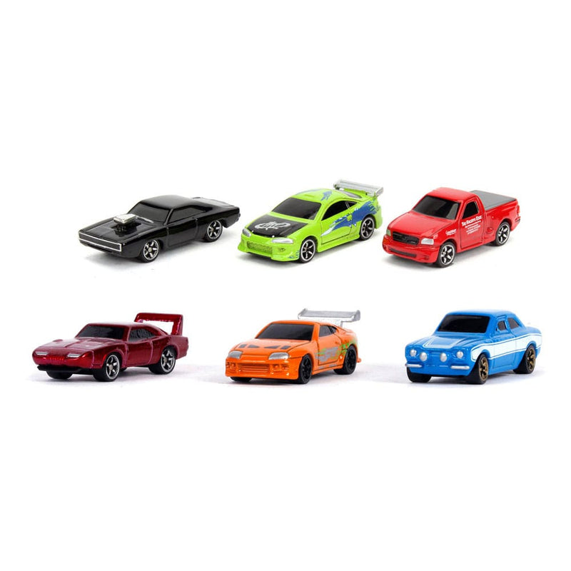 Fast & Furious Nano Hollywood Cars Diecast Mini Cars Display 24