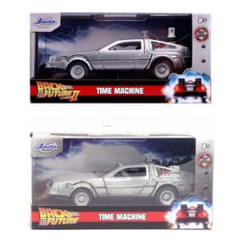 Back to the Future Diecast Models 1/32 Time Machine Display - Pack Of 6