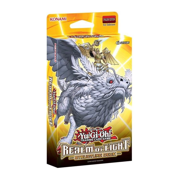 Yu-Gi-Oh! Trading Card Games Structure Deck: Realm Of Light / Reprint Display 8 / English Version