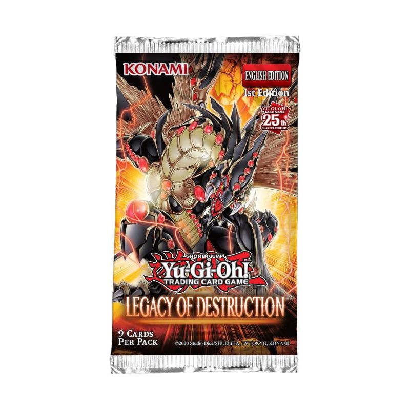 Yu-Gi-Oh! Trading Card Games Legacy Of Destruction Tuckbox - Pack Of 12 / English Version