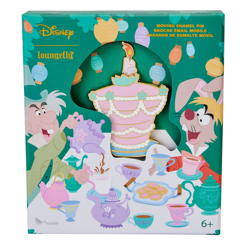 Disney By Loungefly Enamel Pins Unbirthday Cake 3 Inch Limited Edition 8 CM