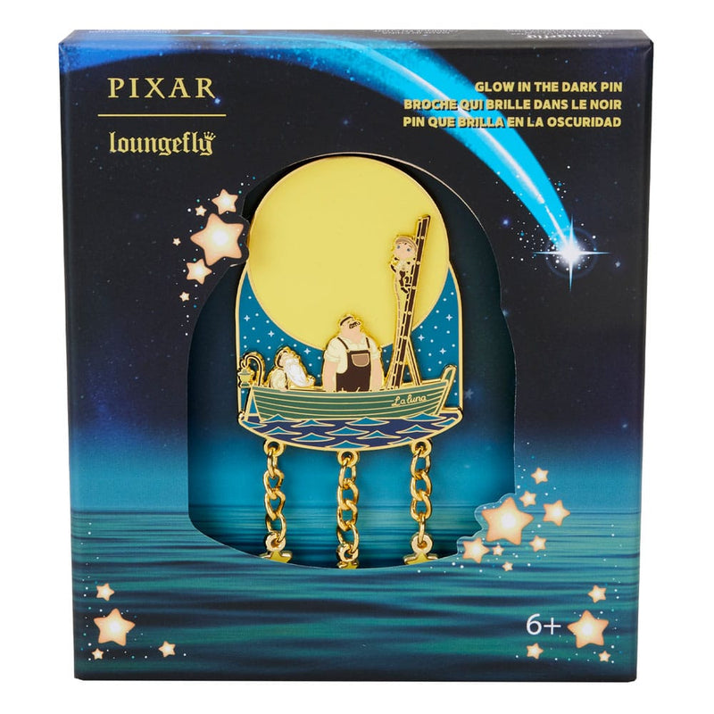 Disney By Loungefly Enamel Pins La Luna Glow In The Dark 3 Inch Limited Edition 8 CM