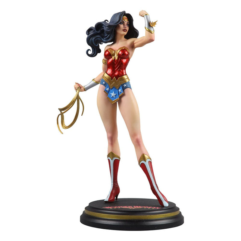 DC Cover Girls Resin Statue Wonder Women By J. Scott Campbell 25 CM