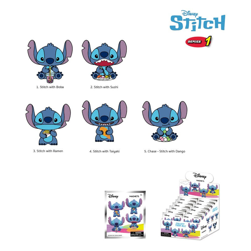 Lilo & Stitch Magnets Stitch Series 1 Display 12