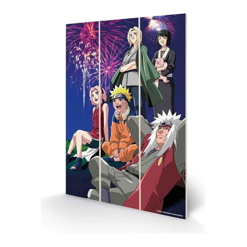 Naruto Wooden Wall Art A Time For Celebration 20 X 30 CM