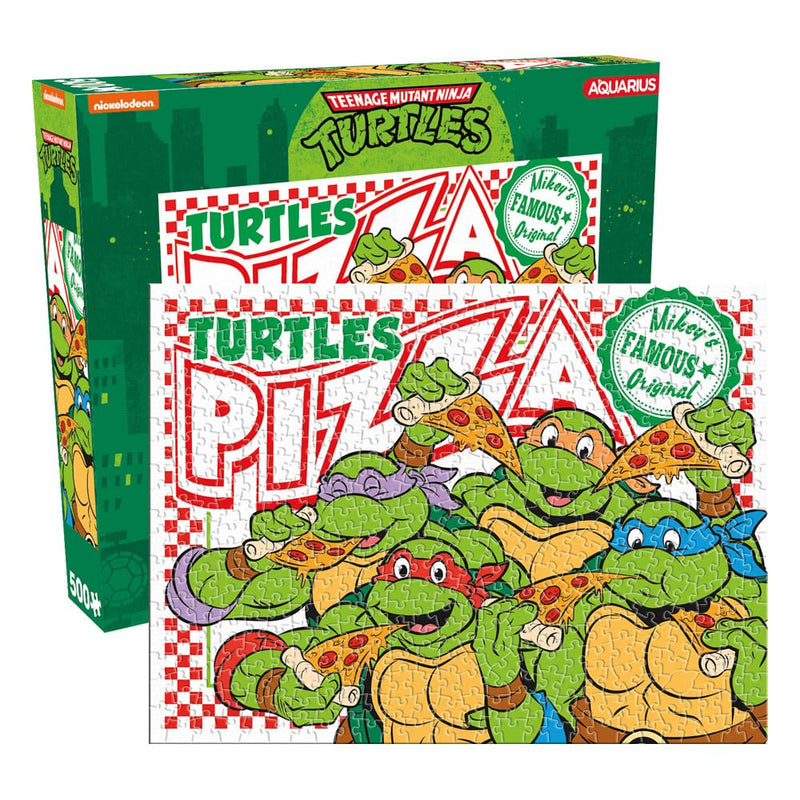 Teenage Mutant Ninja Turtles Pizza Jigsaw Puzzle - 500 Pieces