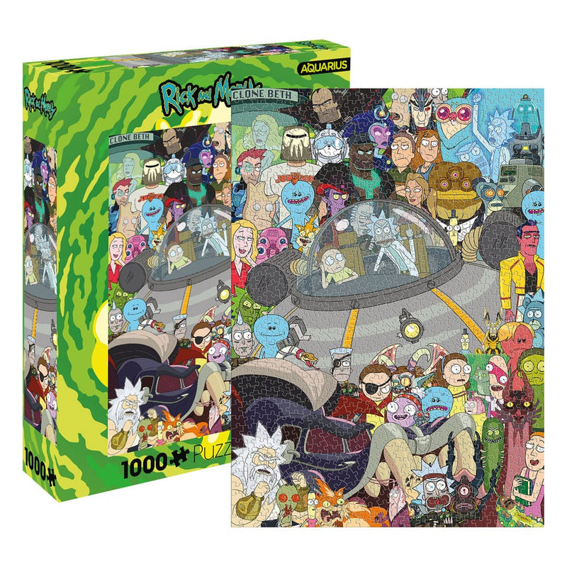 Rick And Morty Group Jigsaw Puzzle - 1000 Pieces