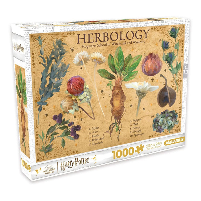 Harry Potter Herbology Jigsaw Puzzle - 1000 Pieces