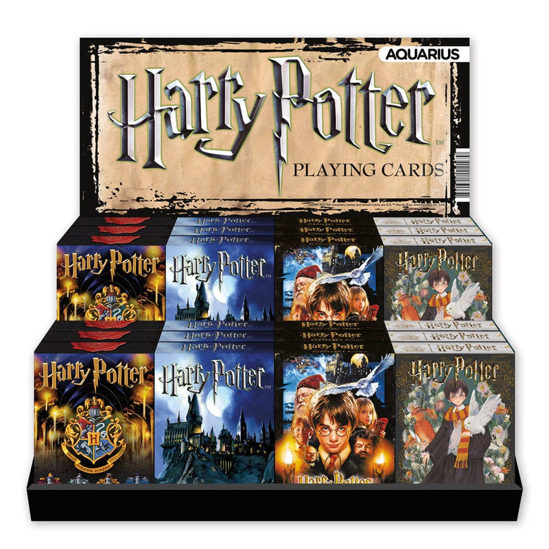 Harry Potter Playing Cards Display 24