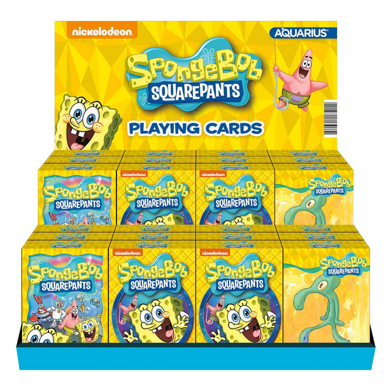 Spongebob Squarepants Playing Cards Display 24
