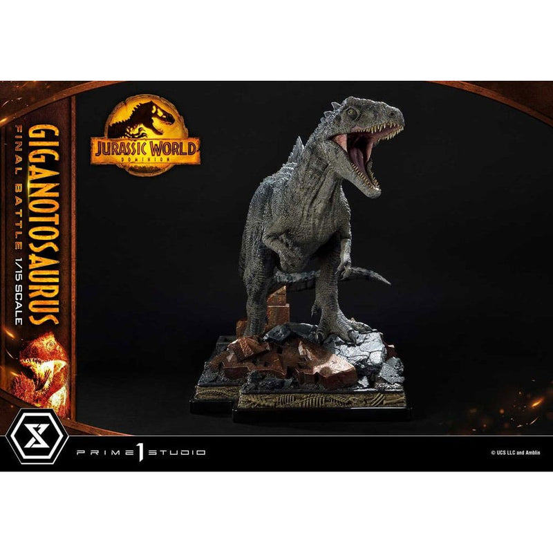 Jurassic World: Dominion Legacy Museum Collection Statue 1/15 Giganotosaurus Final Battle Regular Version 48 CM