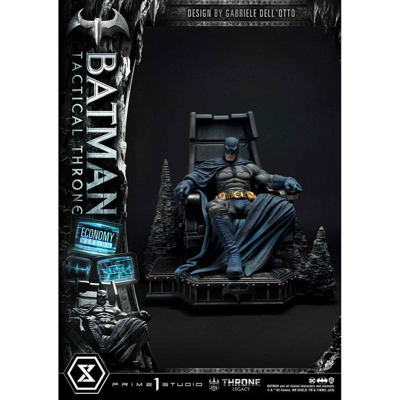 DC Comics Throne Legacy Collection Statue 1/3 Batman Tactical Throne Economy Version 46 CM