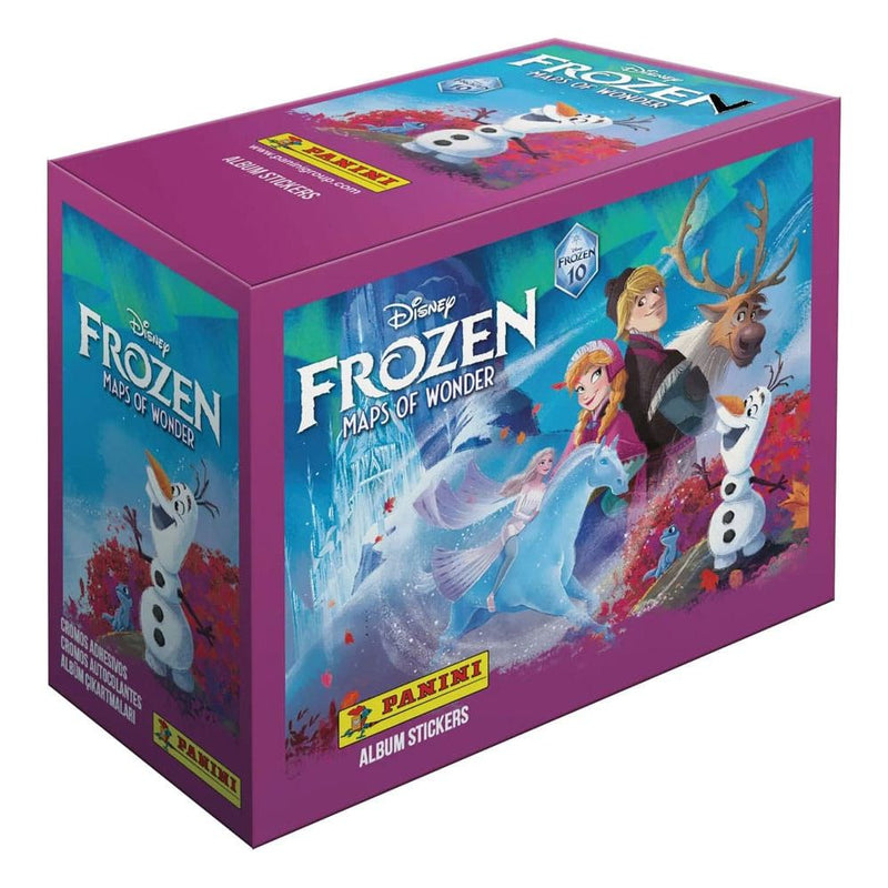 Frozen - Maps Of Wonder Sticker Collection Display - Pack Of 24
