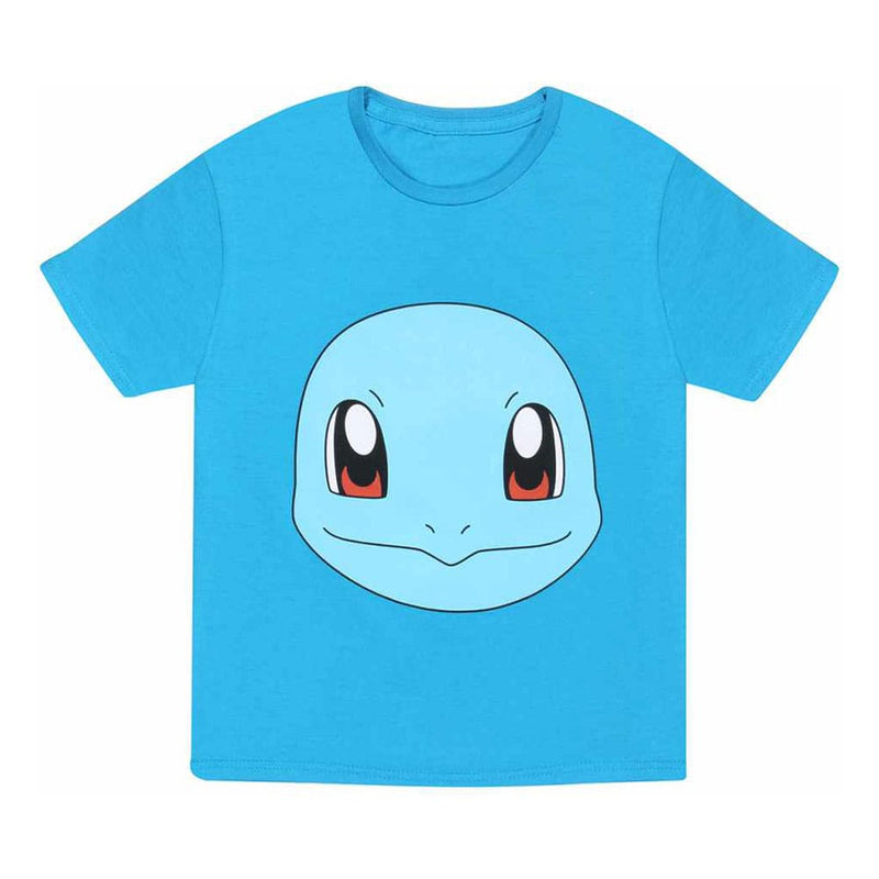 Pokemon Kids Squirtle Face T-Shirt