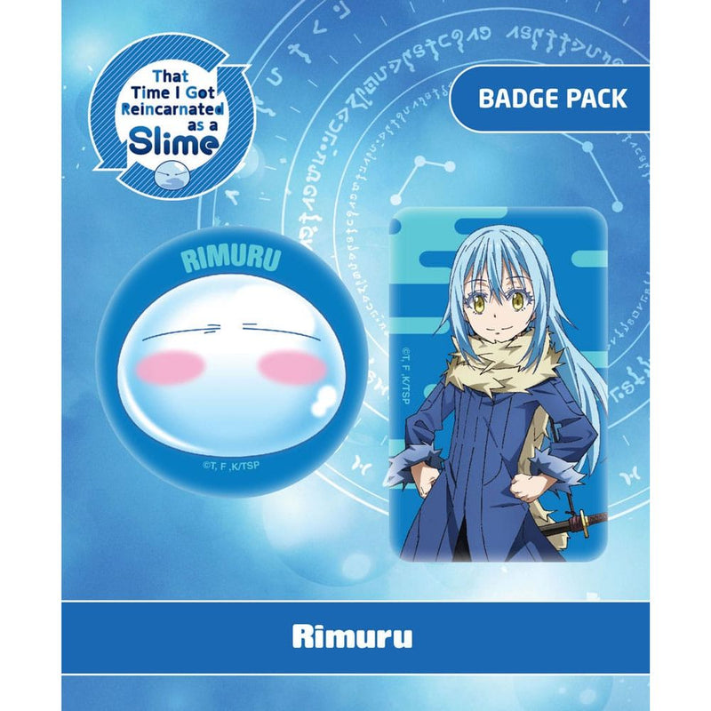 That Time I Got Reincarnated as a Slime Pin Badges 2-Pack Rimuru