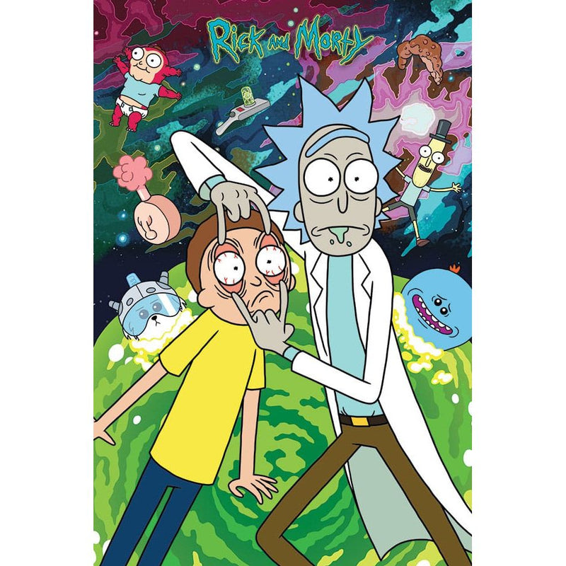 Rick and Morty Poster Pack Watch 61 x 91 CM - Pack Of 4