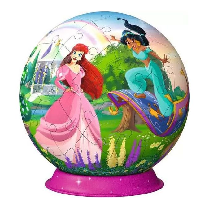Disney Princesses Puzzle Ball 3D Puzzle - 73 Pieces