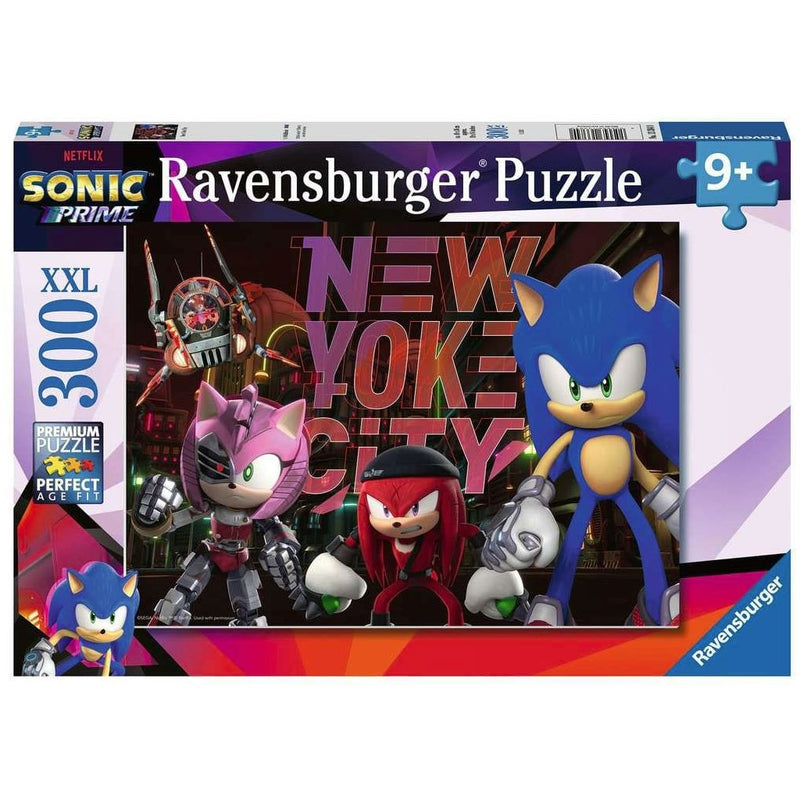 Sonic Prime Children's Jigsaw Puzzle XXL New York City - 300 Pieces