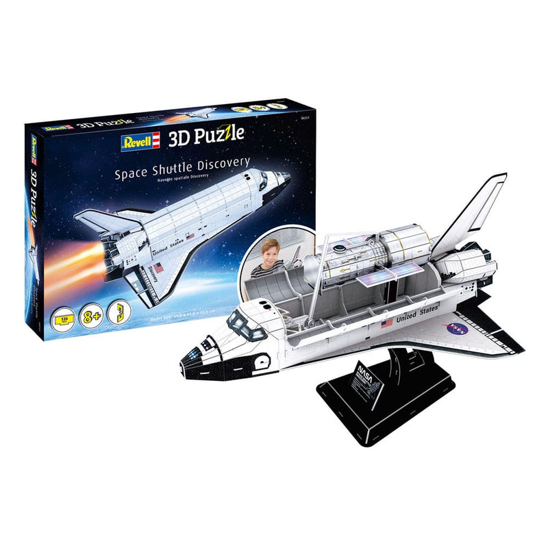 NASA 3D Puzzle Space Shuttle Discovery 49 CM - 126 Pieces