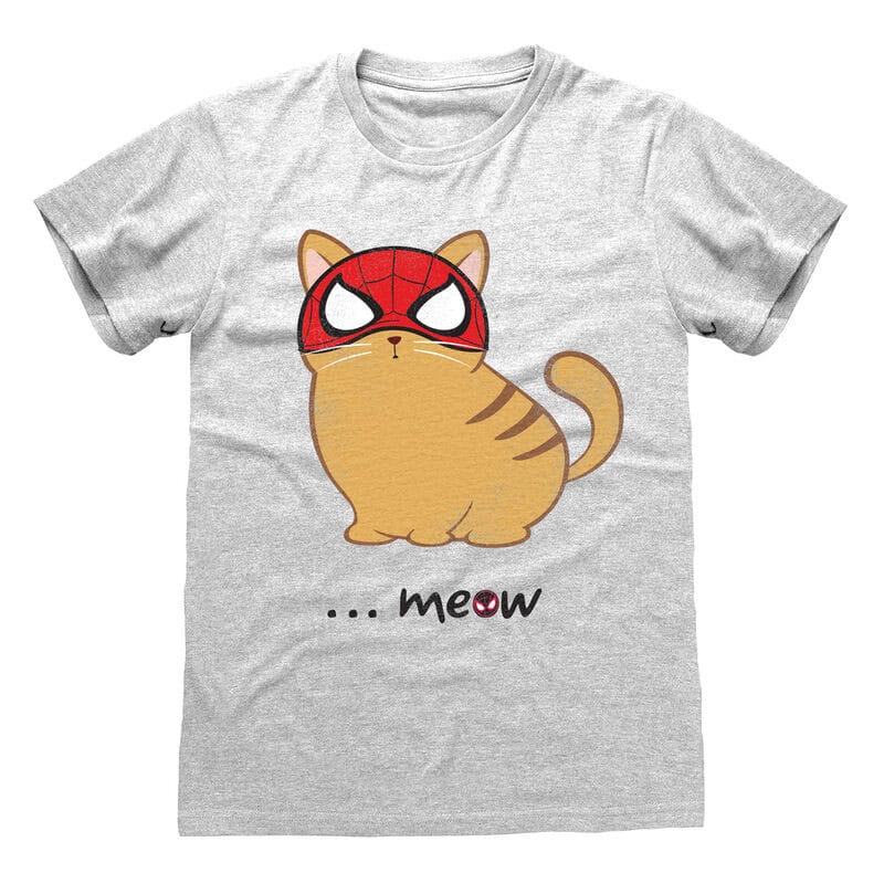 Spider-Man Miles Morales Video Game Meow T-Shirt