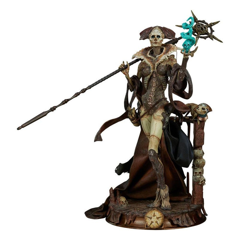 Court Of The Dead PVC Statue Xiall - Osteomancers Vision 33 CM