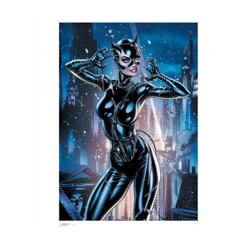 DC Comics Art Print Catwoman 80th Anniversary: Batman Returns 46 x 61 CM - unframed