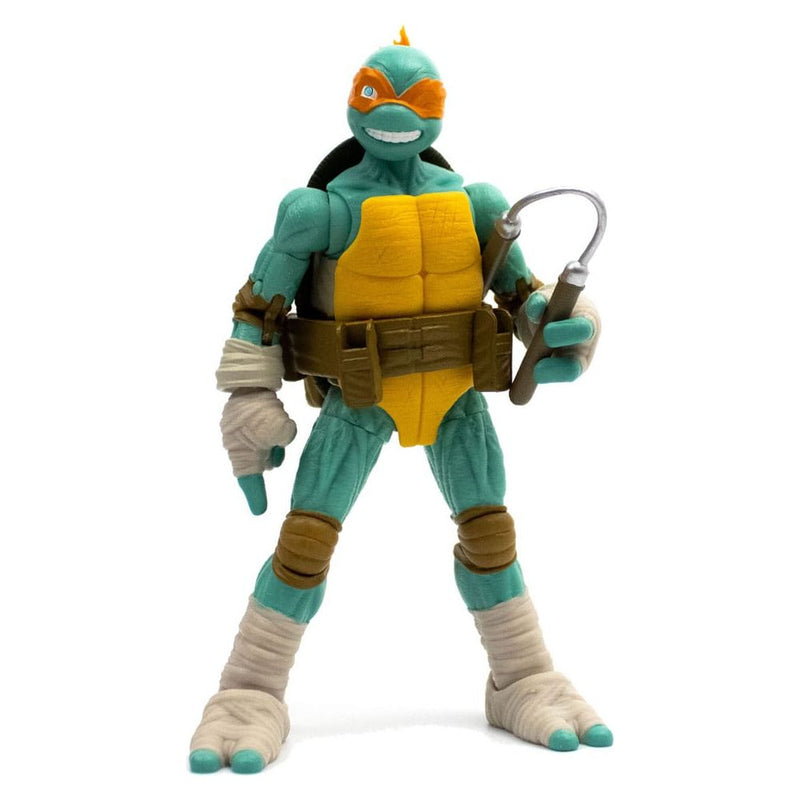 Teenage Mutant Ninja Turtles BST AXN Action Figure Michelangelo IDW Comics 13 CM