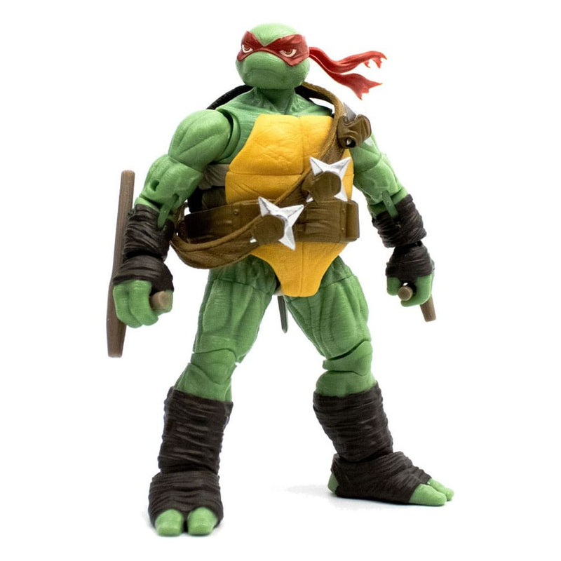 Teenage Mutant Ninja Turtles BST AXN Action Figure Raphael IDW Comics 13 CM