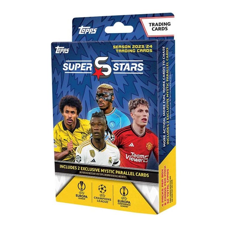 UEFA Champions League Super Stars 2023/24 Trading Cards Hanger Pack / English Version