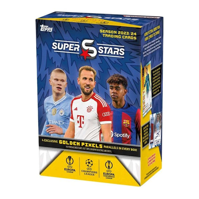UEFA Champions League Super Stars 2023/24 Trading Cards Value Box / English Version