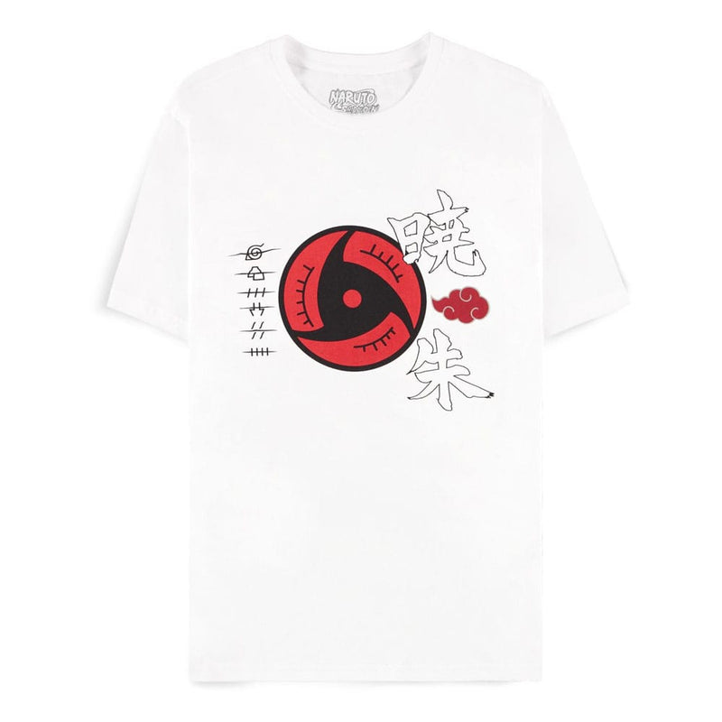 Naruto Shippuden Akatsuki Symbols T-Shirt White